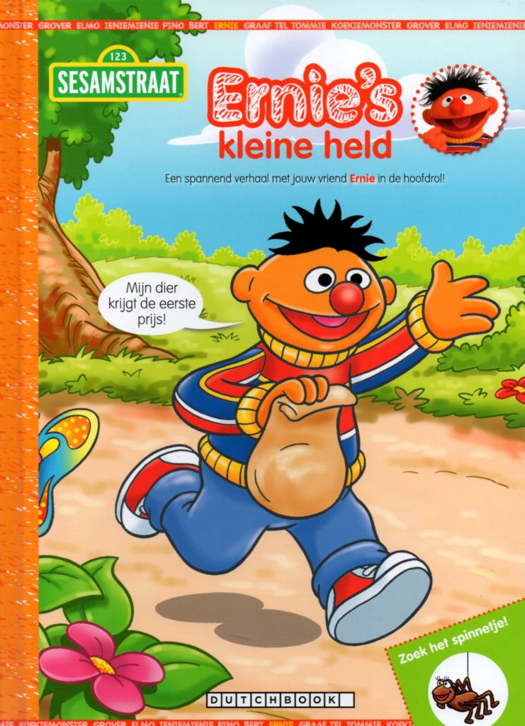 sesamstraat ernie boek